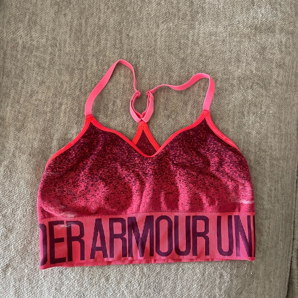 medium under armour sports bra